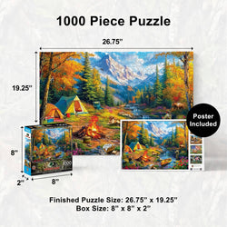 Mossy Oak - Wild River Adventure 1000 Piece Jigsaw Puzzle