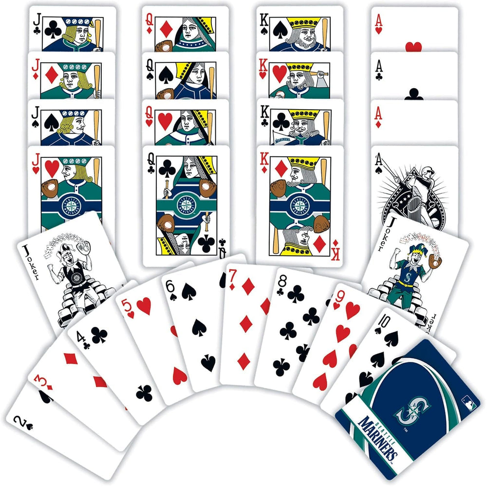 Seattle Mariners Playing Cards - 54 Card Deck (ONLINE ORDER ONLY)