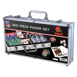 Cleveland Browns 300 Piece Poker Set (ONLINE ORDER ONLY)