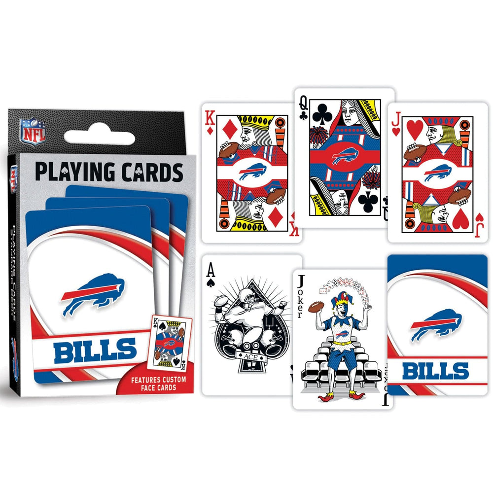Buffalo Bills Playing Cards - 54 Card Deck (ONLINE ORDER ONLY)