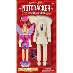 Holiday Craft Kit - Nutcracker Sugarplum Fairy Wood Craft & Paint Kit (ONLINE ORDER ONLY)