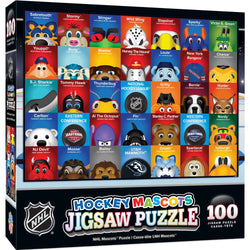 NHL Mascots 100 Piece Jigsaw Puzzle