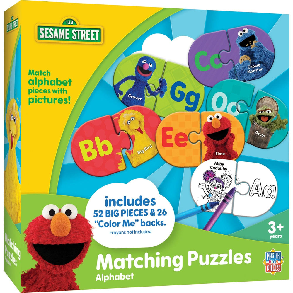 Sesame Street - Alphabet Matching Jigsaw Puzzles (ONLINE ORDER ONLY)