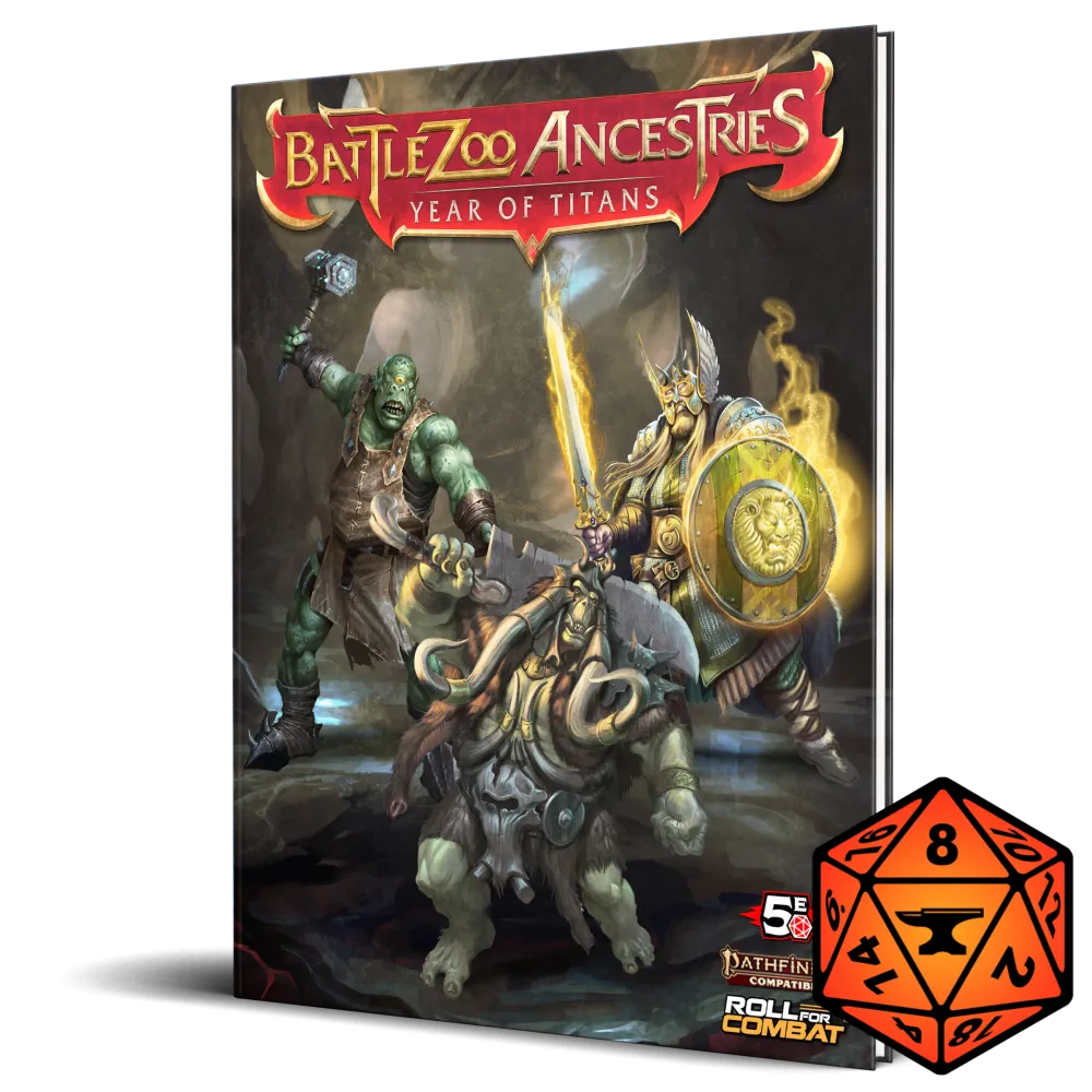 Battlezoo Ancestries: Year of Titans Foundry VTT (Online Order Only)