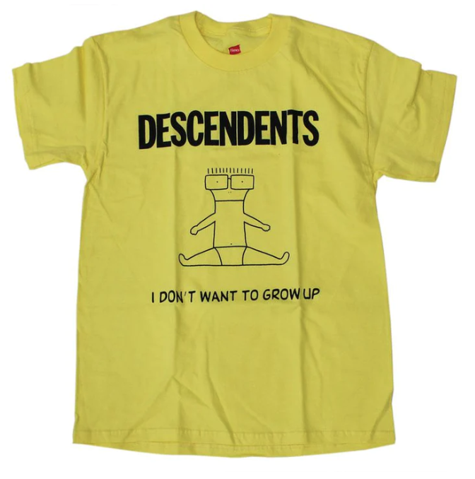 Descendents - I Don't Want To Grow Up [T-Shirt] (ONLINE ORDER ONLY)