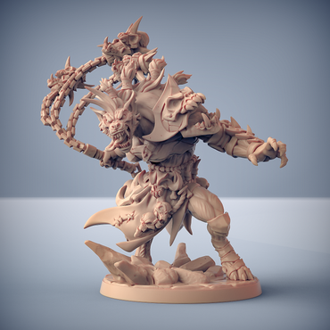 3D Printed Artisan Guild Yenogra the Matriarch Bonegnasher Gnolls 28mm 32mm (Online Only)