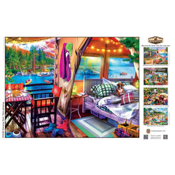 Campside - Glamping Style 300 Piece EZ Grip Jigsaw Puzzle (ONLINE ORDER ONLY)