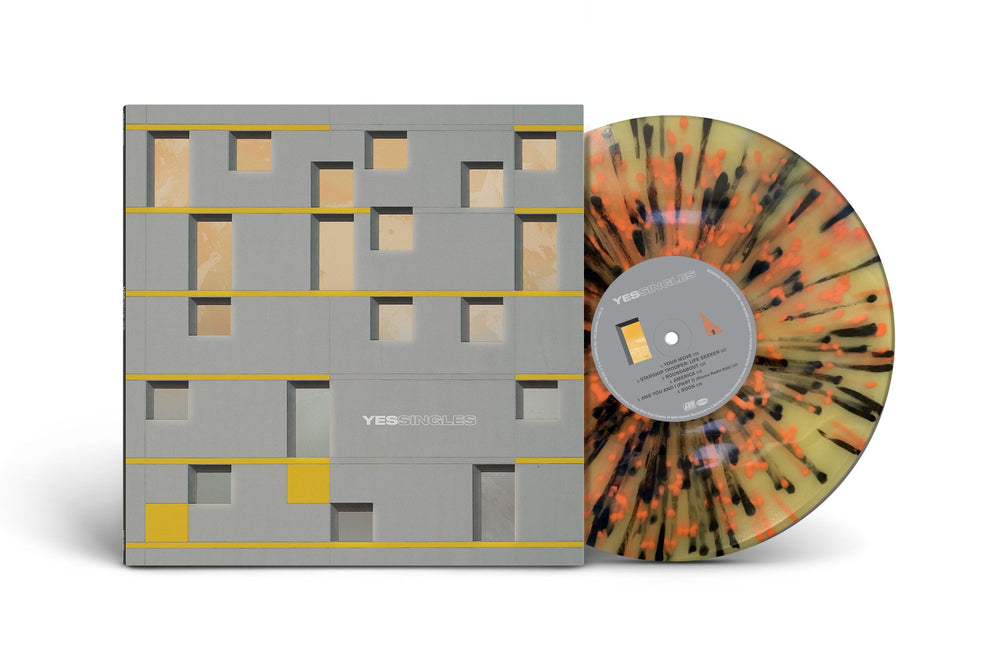 Yes - Yessingles (ROCKTOBER) (Yellow/Orange/Black Splatter Vinyl) [Vinyl] (ONLINE ORDER ONLY)
