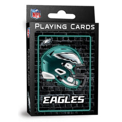 Philadelphia Eagles Neon Playing Cards - 54 Card Deck