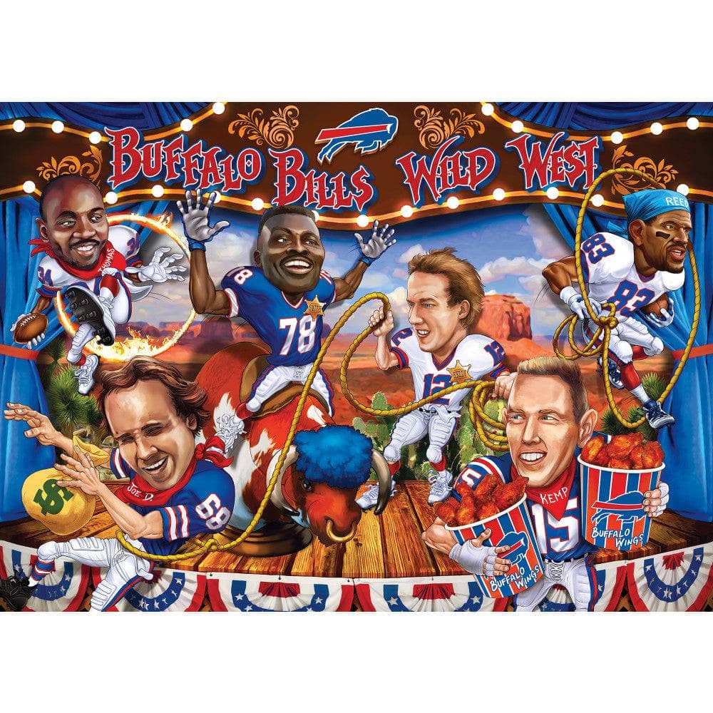Buffalo Bills - All Time Greats 500 Piece Jigsaw Puzzle (ONLINE ORDER ONLY)