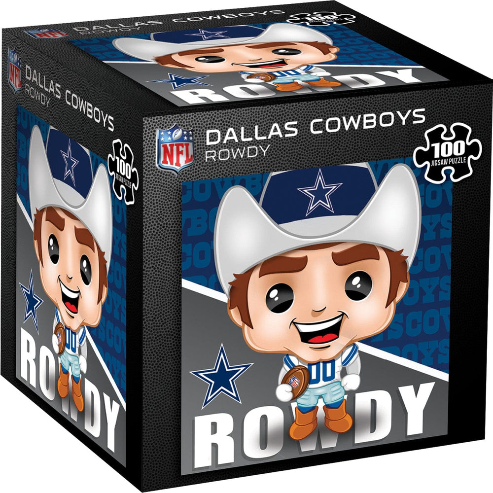 Rowdy - Dallas Cowboys Mascot 100 Piece Jigsaw Puzzle (ONLINE ORDER ONLY)