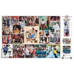 Saturday Evening Post - Rockwell Collage 1000 Piece Jigsaw Puzzle
