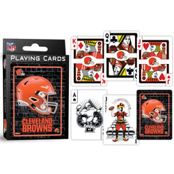 Cleveland Browns Neon Playing Cards - 54 Card Deck (ONLINE ORDER ONLY)
