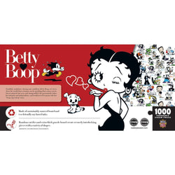 Betty Boop - 1000 Piece Panoramic Jigsaw Puzzle (ONLINE ORDER ONLY)