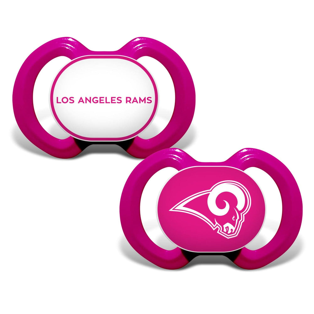 Los Angeles Rams - Pink Pacifier 2-Pack (ONLINE ORDER ONLY)
