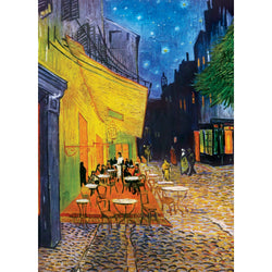 MasterPieces of Art - Cafe Terrace at Night 1000 Piece Jigsaw Puzzle (ONLINE ORDER ONLY)