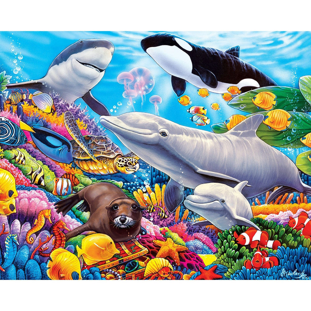 World of Animals 100 Piece Jigsaw Puzzles 4-Pack V1 (ONLINE ORDER ONLY)