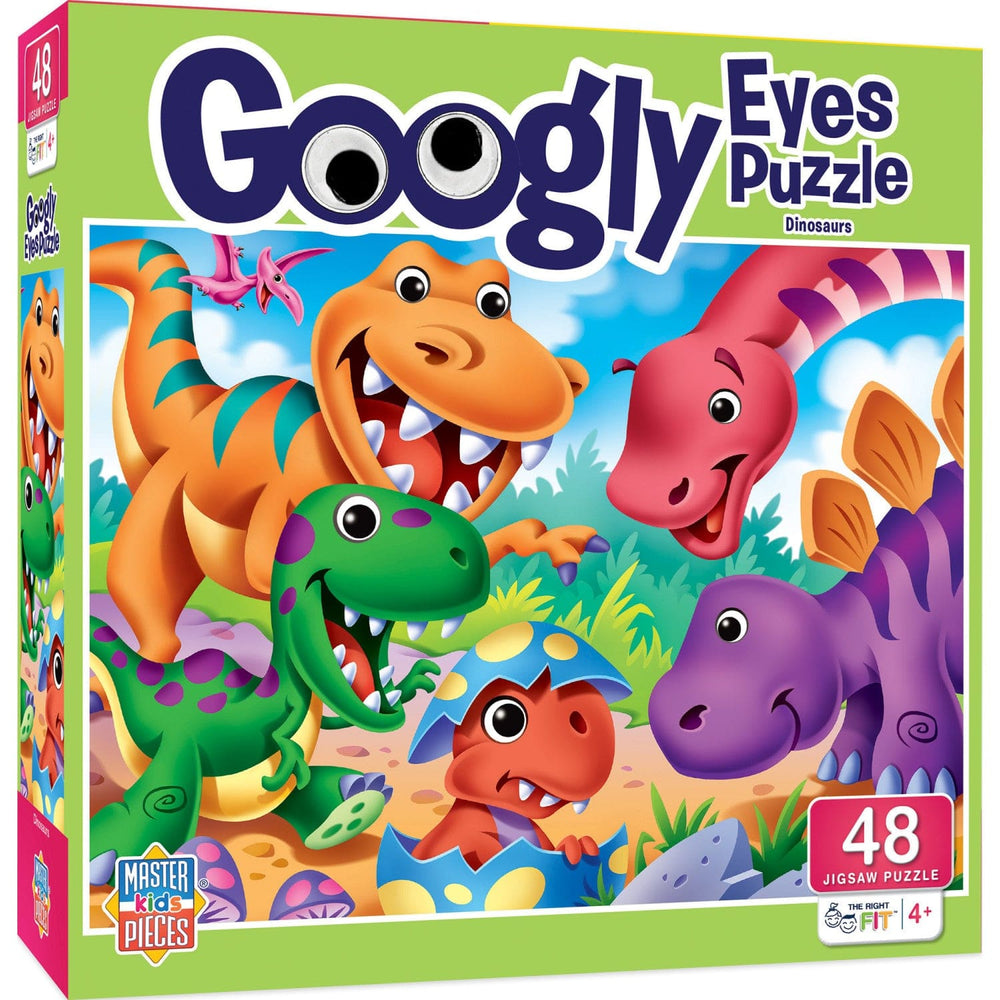 Googly Eyes - Dinosaurs 48 Piece Jigsaw Puzzle (ONLINE ORDER ONLY)