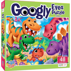 Googly Eyes - Dinosaurs 48 Piece Jigsaw Puzzle (ONLINE ORDER ONLY)