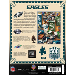 Philadelphia Eagles - Locker Room 500 Piece Jigsaw Puzzle (ONLINE ORDER ONLY)