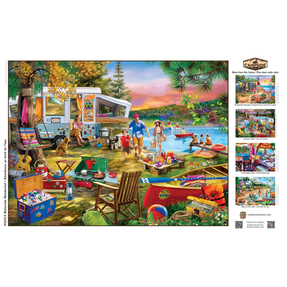 Campside - Waterslide Wanderlust 300 Piece EZ Grip Jigsaw Puzzle (ONLINE ORDER ONLY)