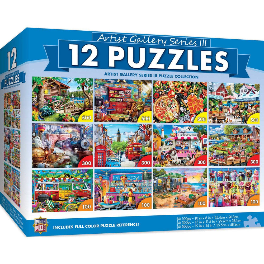 Artist Gallery Jigsaw Puzzle Collection Series 3 - 12 Pack (ONLINE ORDER ONLY)