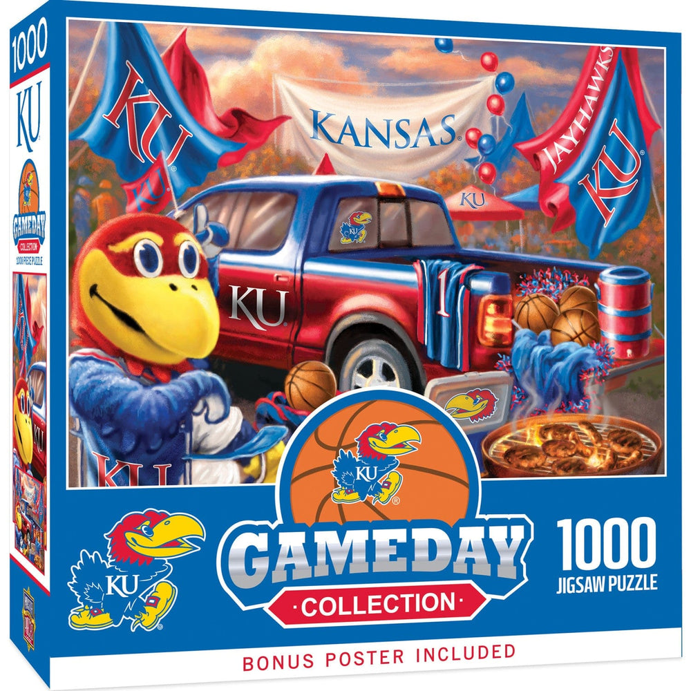 Kansas Jayhawks - Gameday 1000 Piece Jigsaw Puzzle (ONLINE ORDER ONLY)