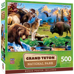 Grand Teton National Park 500 Piece Jigsaw Puzzle