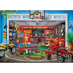 Man Cave - Garage of Dreams 1000 Piece Jigsaw Puzzle (ONLINE ORDER ONLY)