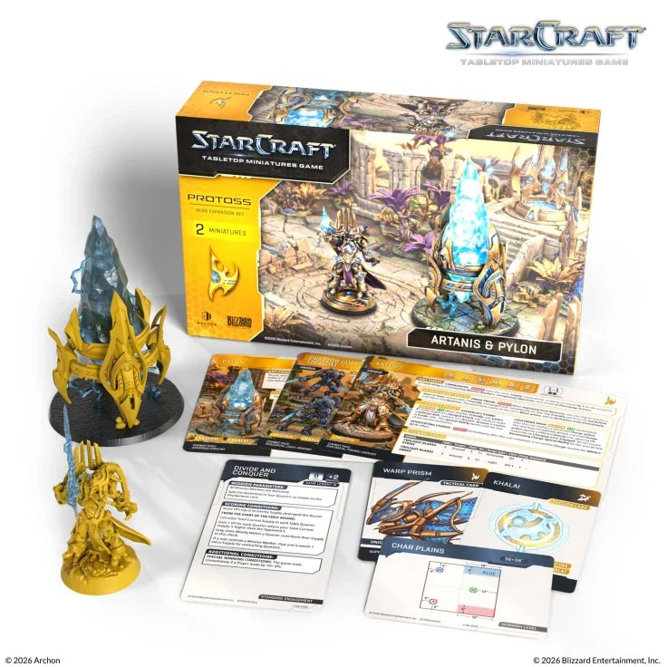 StarCraft The Miniatures Game: Protoss: Artanis Hero Expansion Set (ONLINE ORDER ONLY)