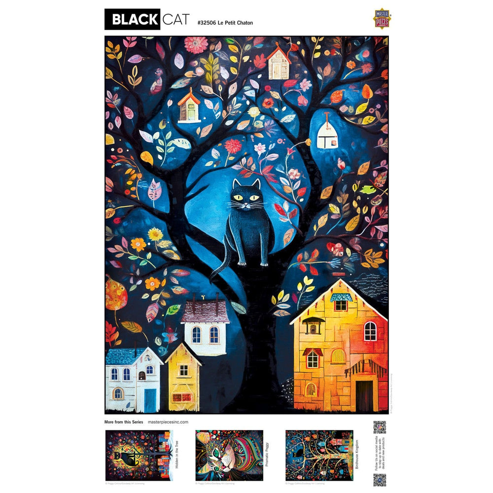 Black Cats - Le Petit Chaton 300 Piece EZ Grip Jigsaw Puzzle (ONLINE ORDER ONLY)