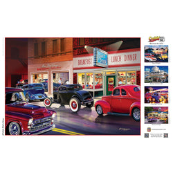 Cruisin' Route 66 - Phil's Diner 1000 Piece Jigsaw Puzzle (ONLINE ORDER ONLY)