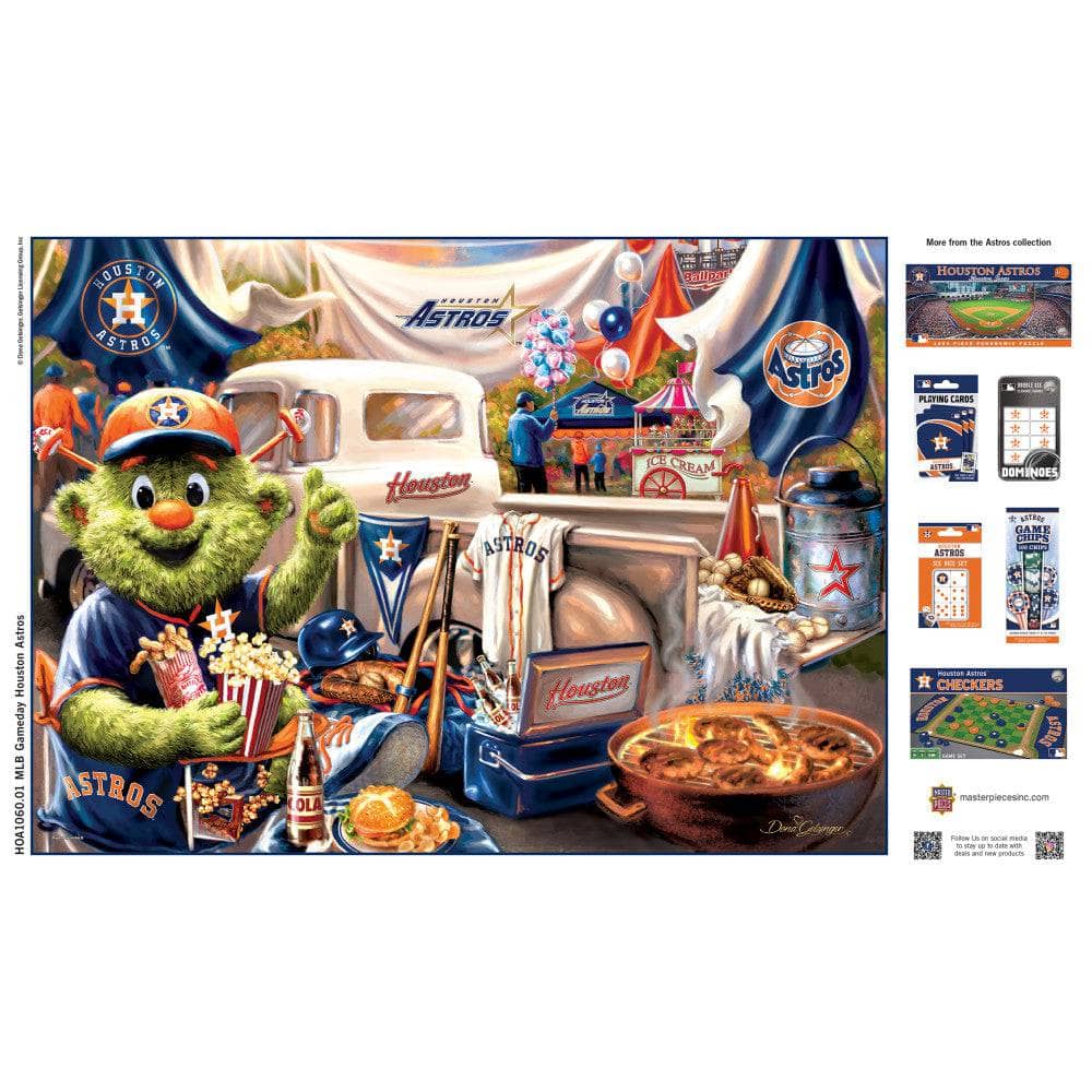 Houston Astros - Gameday 1000 Piece Jigsaw Puzzle (ONLINE ORDER ONLY)