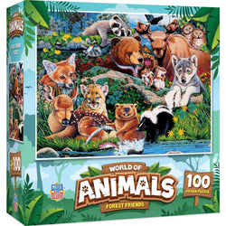 World of Animals - Forest Friends 100 Piece Jigsaw Puzzle (ONLINE ORDER ONLY)