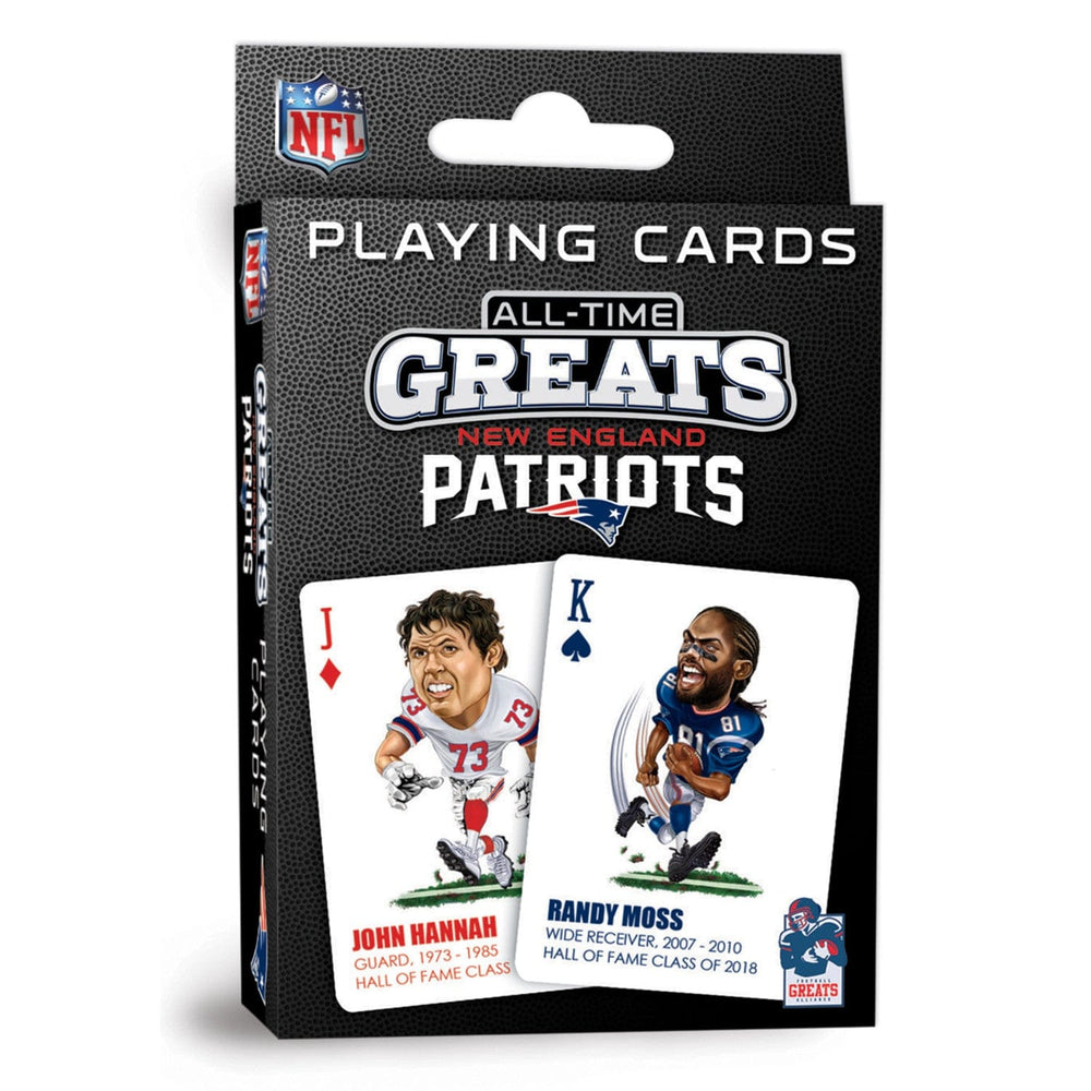 New England Patriots All-Time Greats Playing Cards - 54 Card Deck (ONLINE ORDER ONLY)