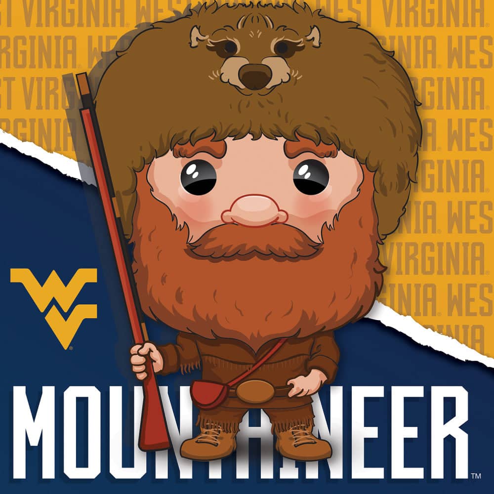 West Virginia Mountaineers - NCAA Mascot 100 Piece Jigsaw Puzzle (ONLINE ORDER ONLY)