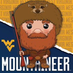 West Virginia Mountaineers - NCAA Mascot 100 Piece Jigsaw Puzzle (ONLINE ORDER ONLY)