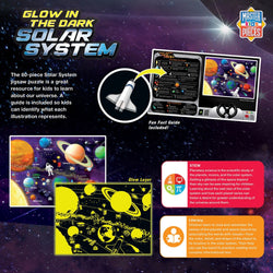 Glow in the Dark - Solar System 60 Piece Jigsaw Puzzle (ONLINE ORDER ONLY)