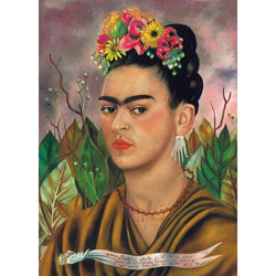 MasterPieces of Art - Frida Kahlo Self Portrait 1000 Piece Jigsaw Puzzle (ONLINE ORDER ONLY)