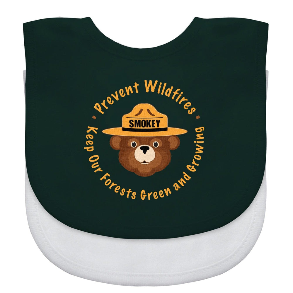 Smokey Bear - Baby Bibs 2-Pack (ONLINE ORDER ONLY)