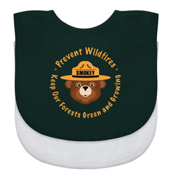 Smokey Bear - Baby Bibs 2-Pack (ONLINE ORDER ONLY)