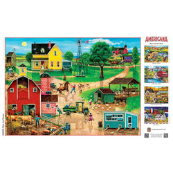 Americana - After the Chores 500 Piece EZ Grip Jigsaw Puzzle (ONLINE ORDER ONLY)