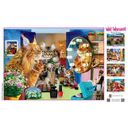 Wild & Whimsical - The Powder Room 1000 Piece Jigsaw Puzzle (ONLINE ORDER ONLY)