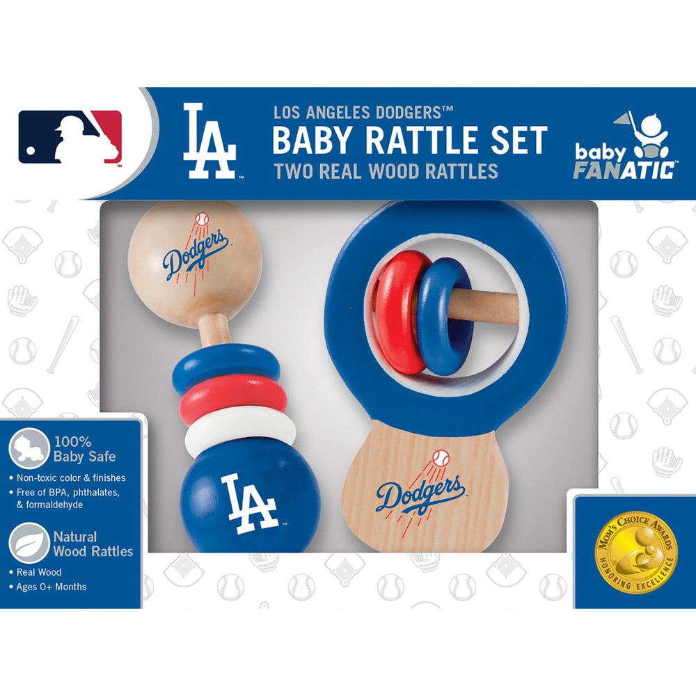Los Angeles Dodgers - Baby Rattles 2-Pack (ONLINE ORDER ONLY)