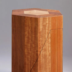 Yosegi Wood Stool Pair - Japanese Craftsmanship (ONLINE ORDER ONLY)