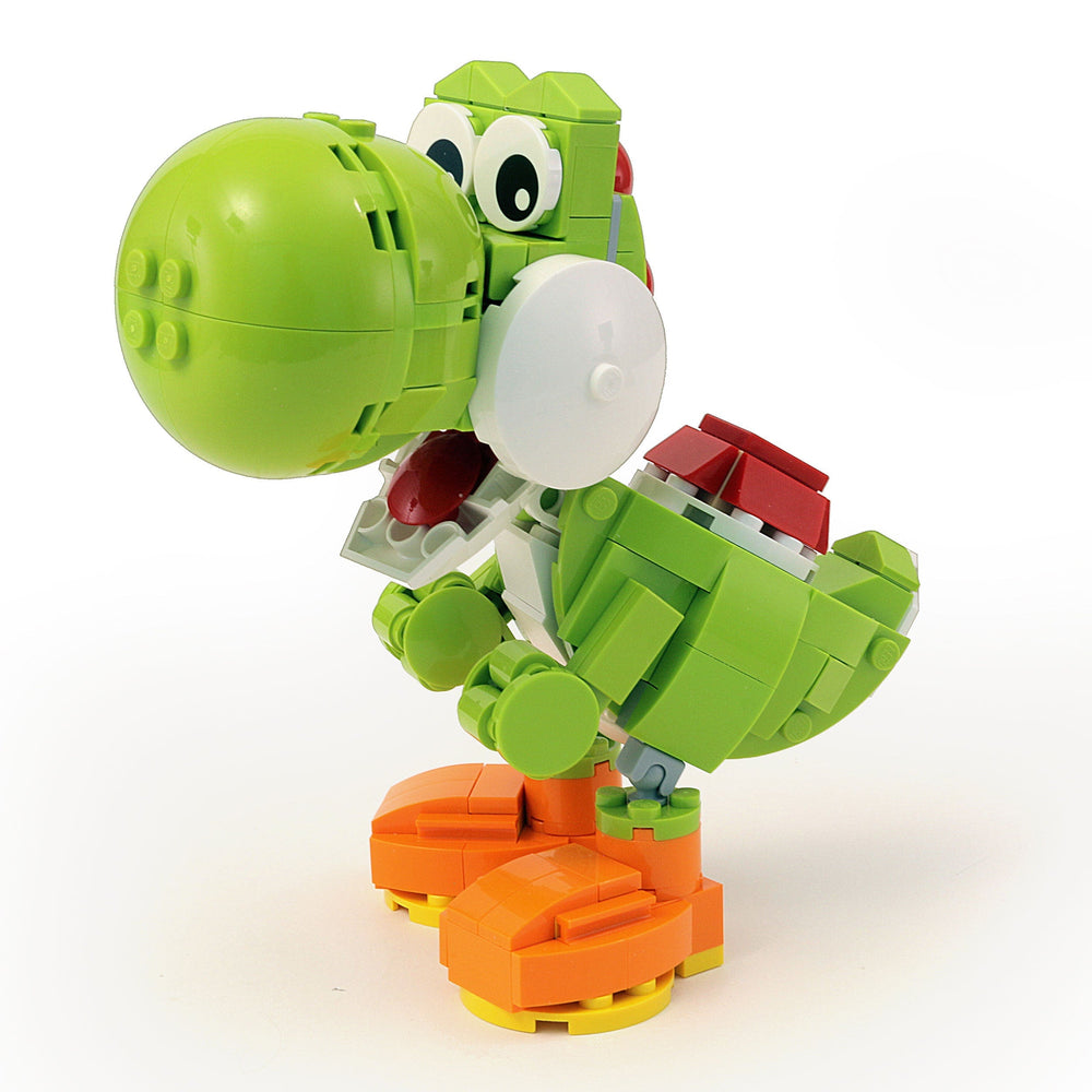 Friendly Green Dinosaur MOC made using LEGO parts (Online Order Only)