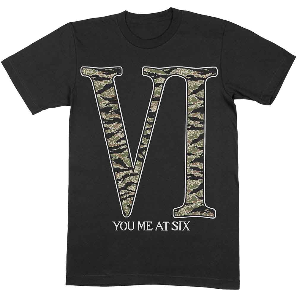 You Me At Six - Camo VI [T-Shirt] (ONLINE ORDER ONLY)