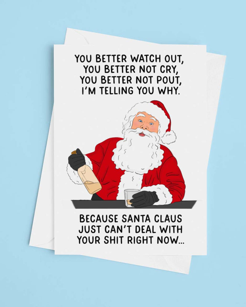 You Better Watch Out | Funny Christmas Card (ONLINE ORDER ONLY)