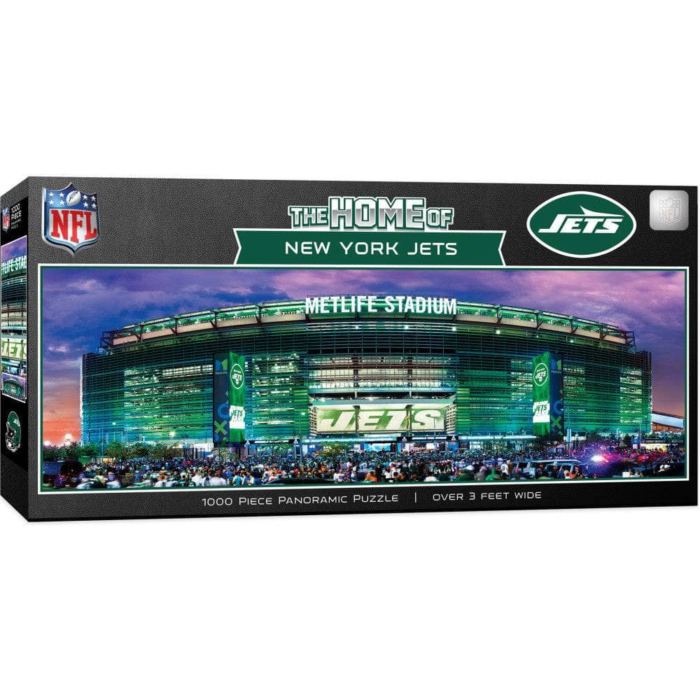 New York Jets - Stadium View 1000 Piece Panoramic Jigsaw Puzzle (ONLINE ORDER ONLY)