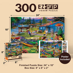 Campside - Camp Wiwanago 300 Piece EZ Grip Jigsaw Puzzle